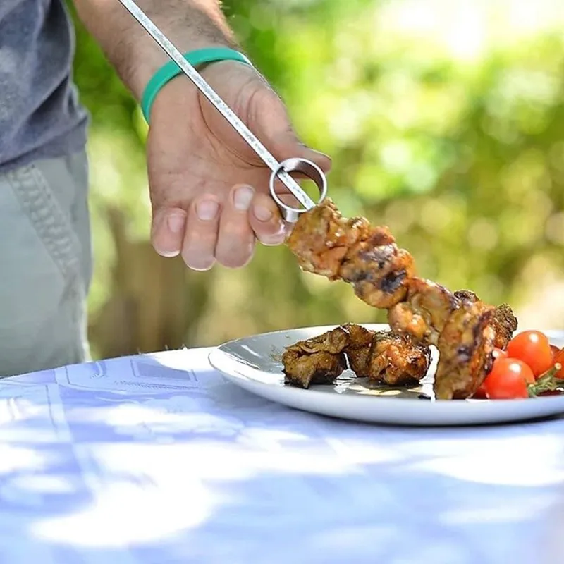 Cumin Lamb Kebabs on a Spitfire BBQ Set image